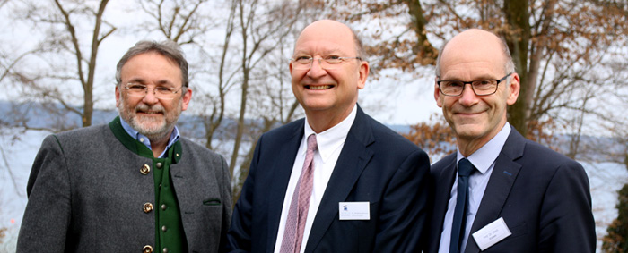 Leiteten die Tagung in Tutzing (von links): Prof. Dr. Jürgen Jerger von der Universität Regensburg, Dr. Wolfgang Quaisser von der Akademie für Politische Bildung und Prof. Dr. Ulrich Walwei, kommissarischer Leiter und Vizedirektor des IAB.