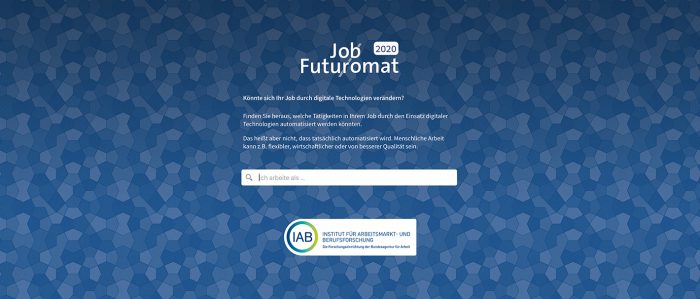 Bild vom IAB-Jobfuturomat